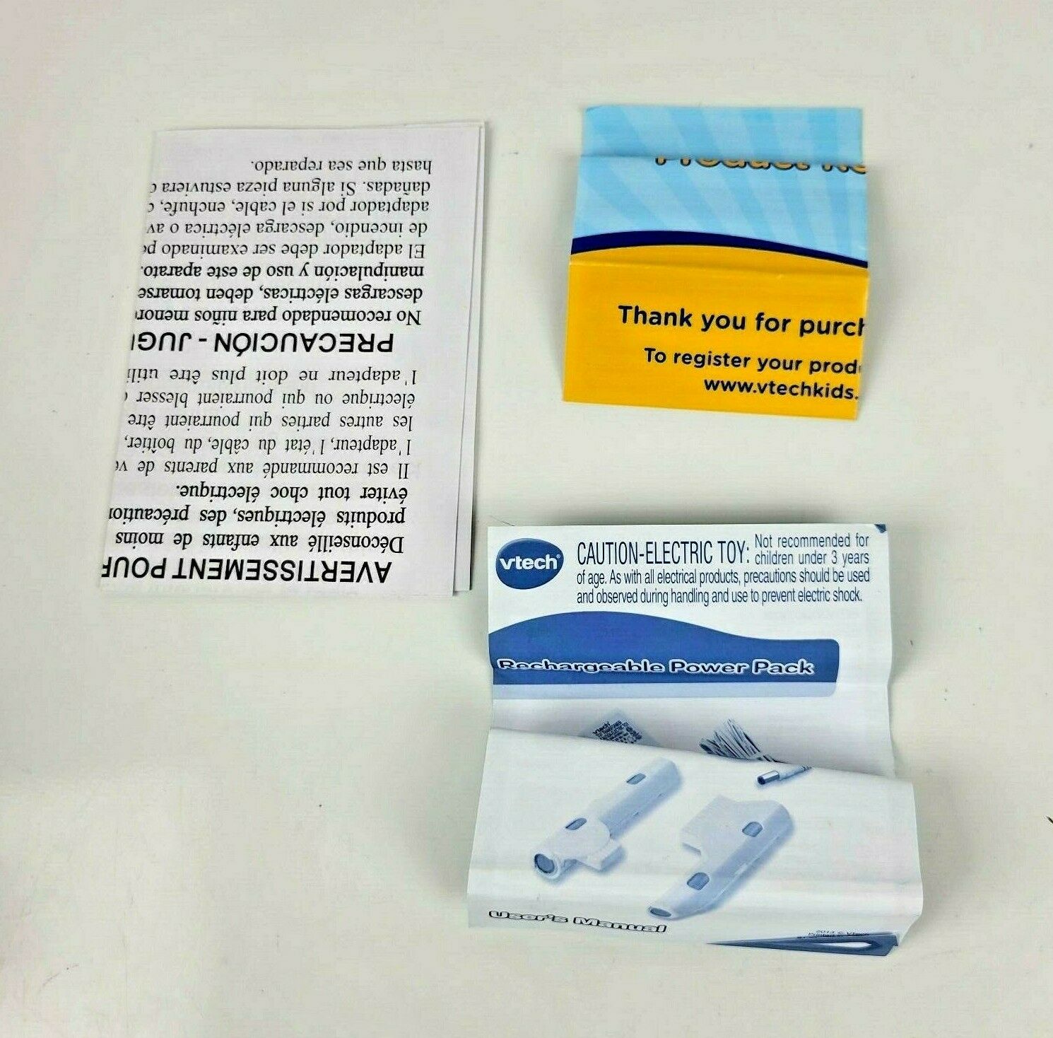 VTech InnoTab 3 & 3S Rechargeable Power Pack + AC Adaptor NEW Open Box - Fresh Stock Dated February 2026