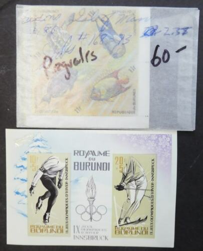 EDW1949SELL : BURUNDI Collection of VF, Mint NH sets & S/S. Scott Catalog 0. - Fresh Stock Dated December 2025