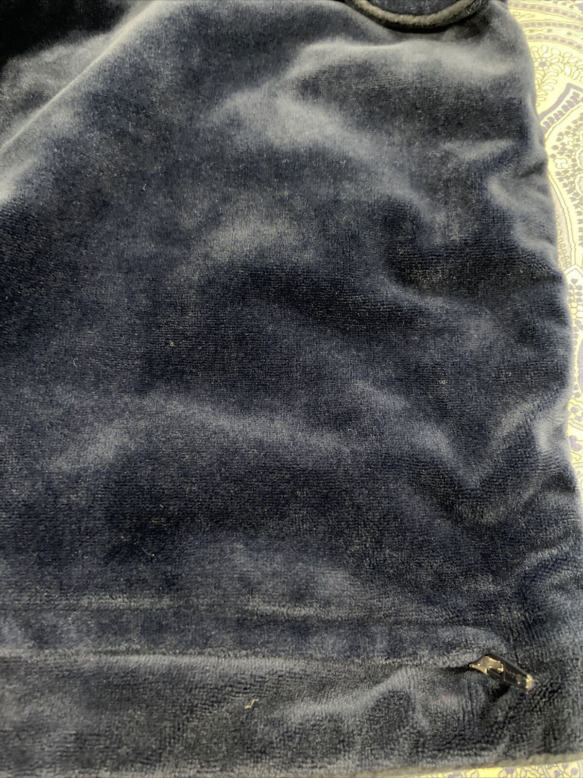 Pottery Barn kids Luxe Chamois Standard Sham Midnight Blue - Fresh Stock Dated February 2026