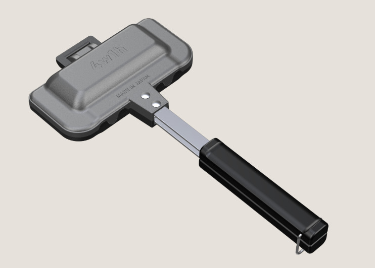 4W1H Hot Sand Solo sandwich maker Tsubame Sanjo Kitchen - Fresh Stock Dated February 2026