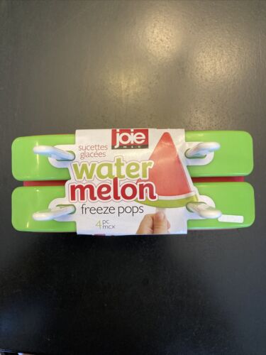 Joie Watermelon Freeze Pops/Popsicle maker 4pc NEW! - Fresh Stock Dated February 2026