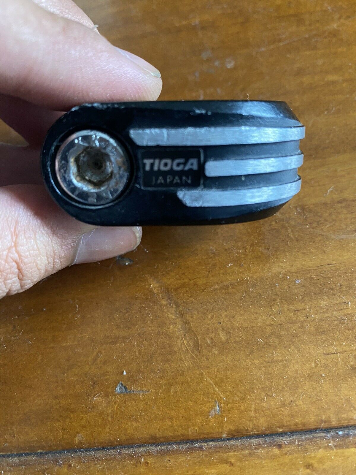 Old School Tioga Tange Sc-2 Kuwahara Kz1 Nova Bmx Seat Clamp Black Japan - Fresh Stock Dated December 2025