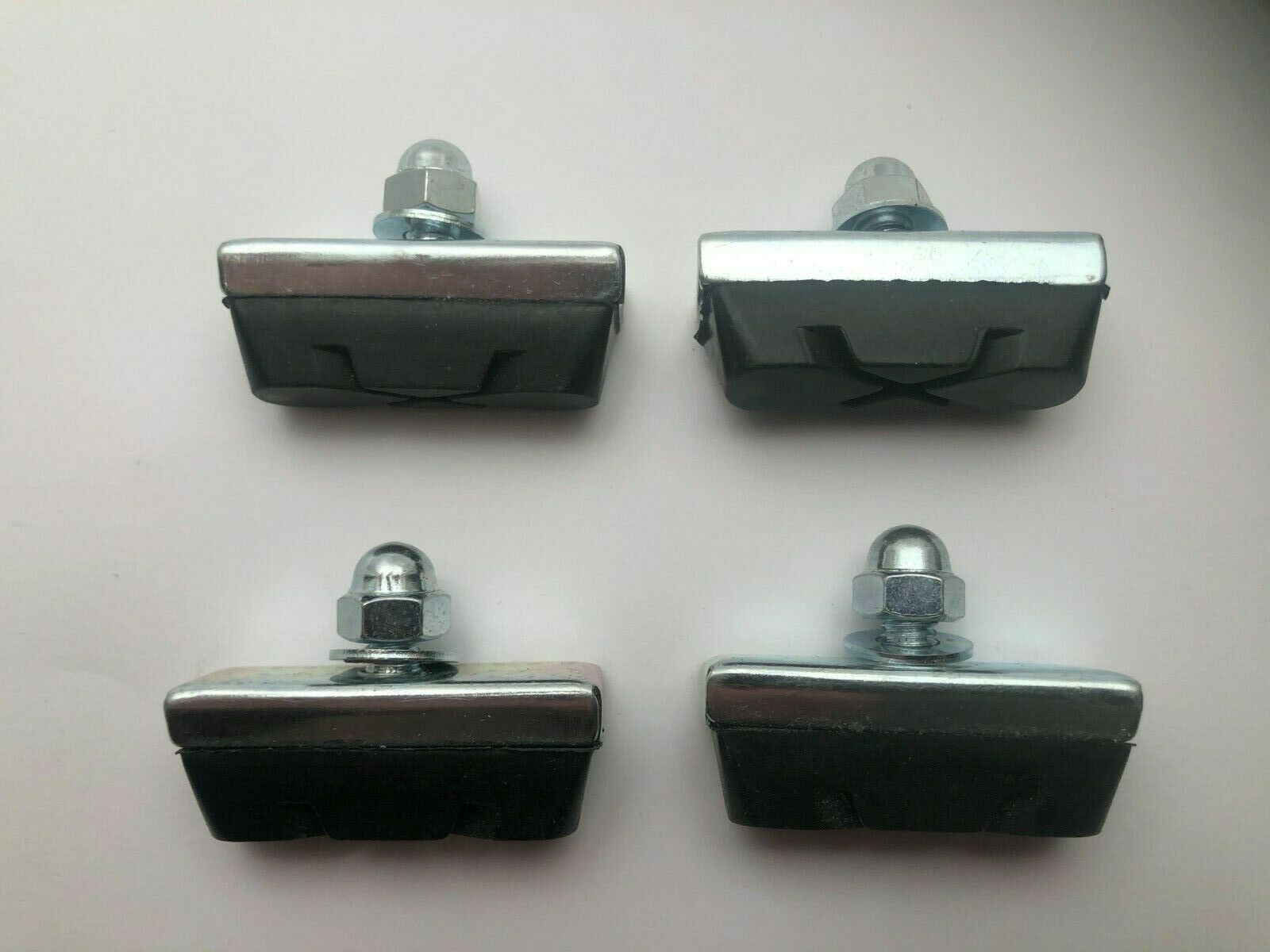 ROAD BRAKE PADS 2 PAIRS VINTAGE SIDE PULL CENTER PULL DIA-COMPE WEINMANN - Fresh Stock Dated February 2026