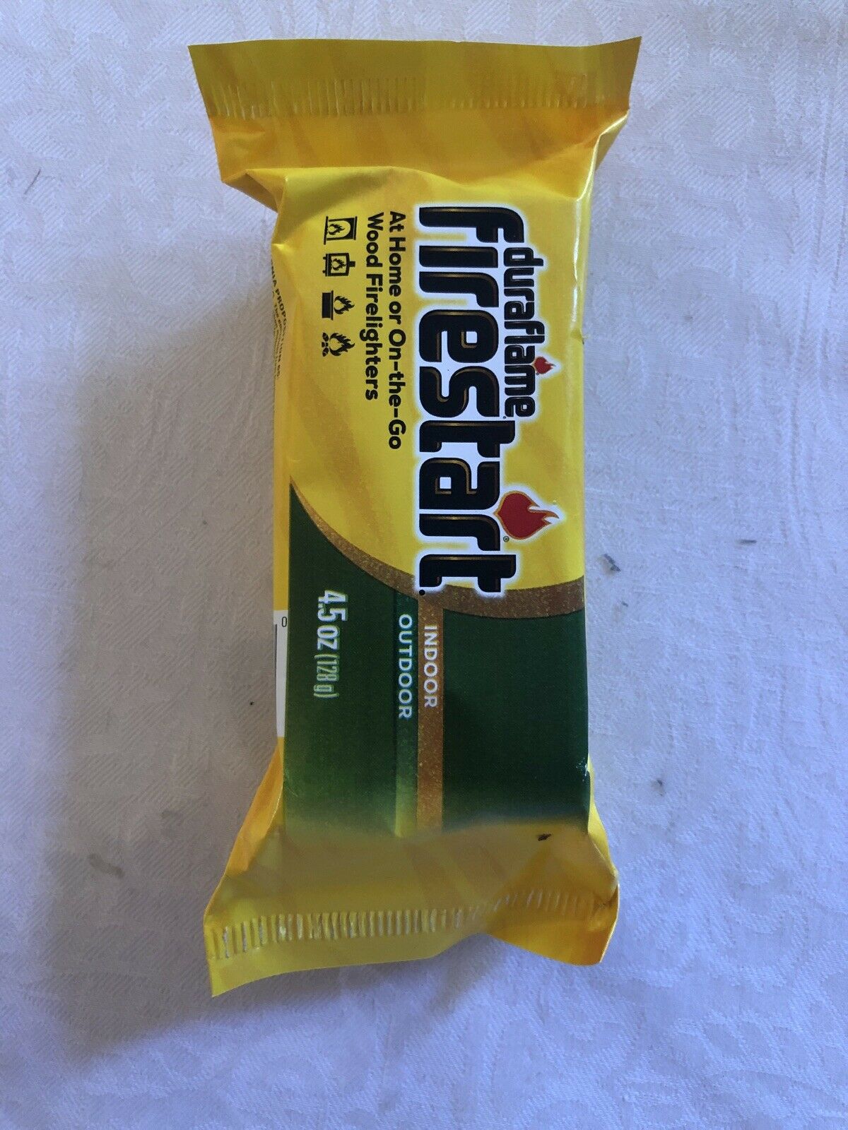 Duraflame Firestart Indoor Outdoor Fast&Easy Wood Firelighters 4.5 OZ New 2 Logs - Fresh Stock Dated December 2025