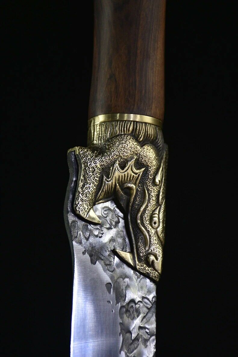 7 inch Handmade Chef Knife Fixed Blade Meat Knives Chinese Cleaver Cooking Tools - Fresh Stock Dated December 2025