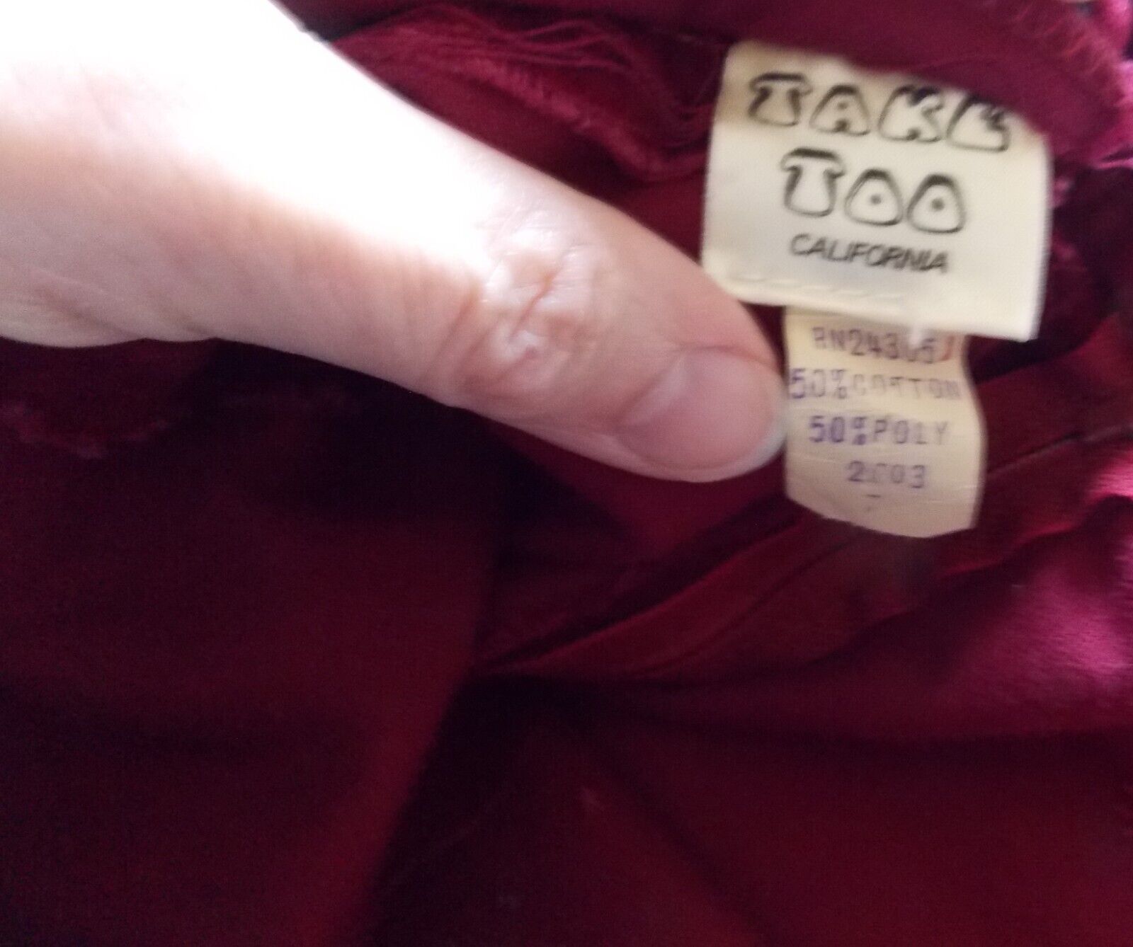 vintage 70s Burgandy with Lace Bottom Velvet Maxi Skirt - Waist 25 - Fresh Stock Dated March 2026