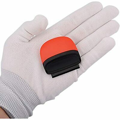 4 Mini Razor Scraper Safety Sticker Remover With 100 Extra 1.5-inch Double-Edged - Fresh Stock Dated December 2025