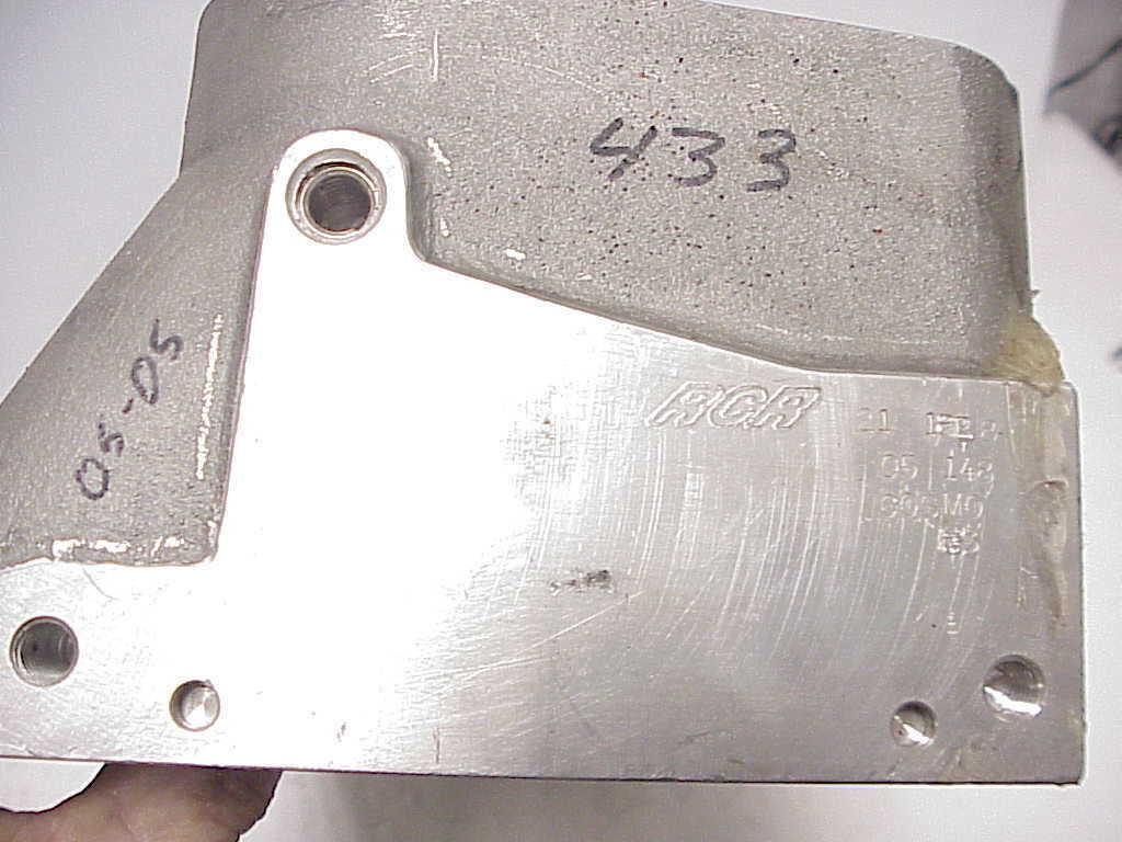 1 RCR SB 2.2 Chevy GM #12480011 Aluminum Head NASCAR JR6 - Fresh Stock Dated February 2026