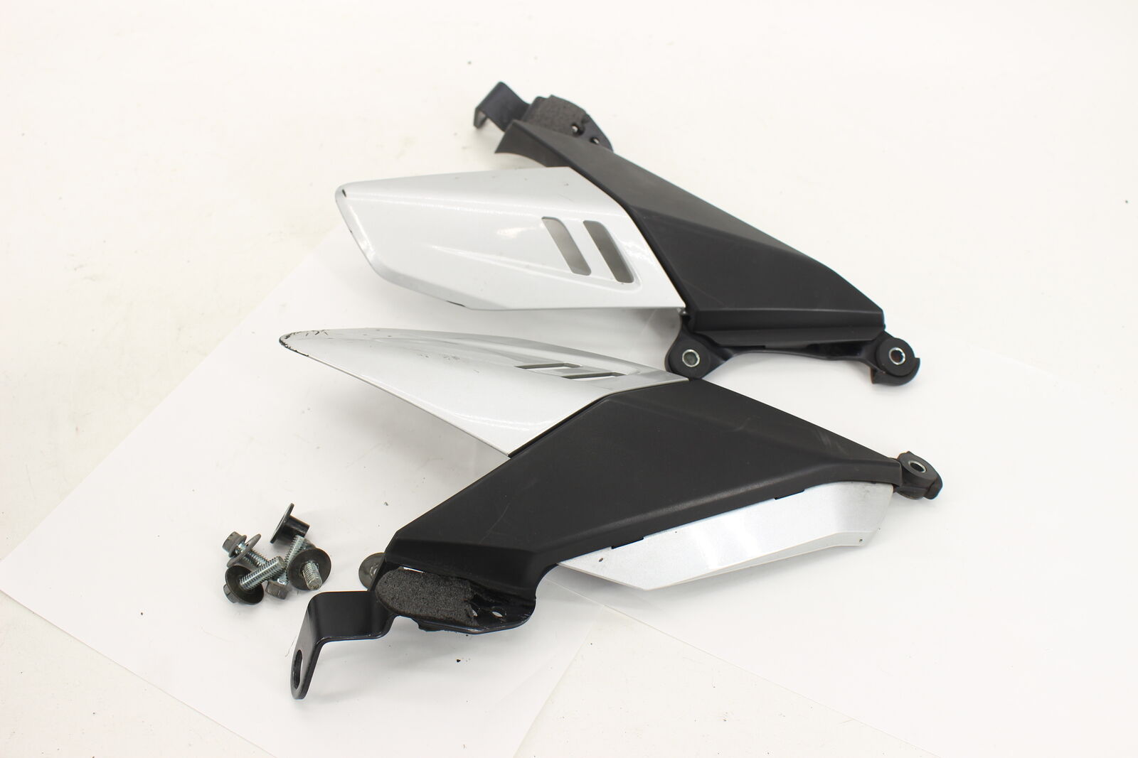 2004 Honda Cbr1000rr Left Right Muffler Exhaust Pipe Covers Heat Shields Guards - Fresh Stock Dated February 2026