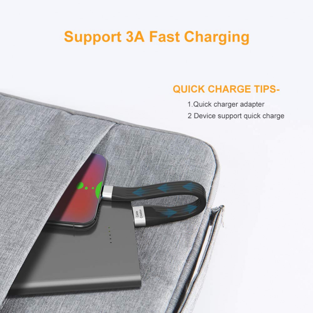 Short USB 3.1 A to Type C Cable 5 inches CableCreation C A C - Fresh Stock Dated February 2026