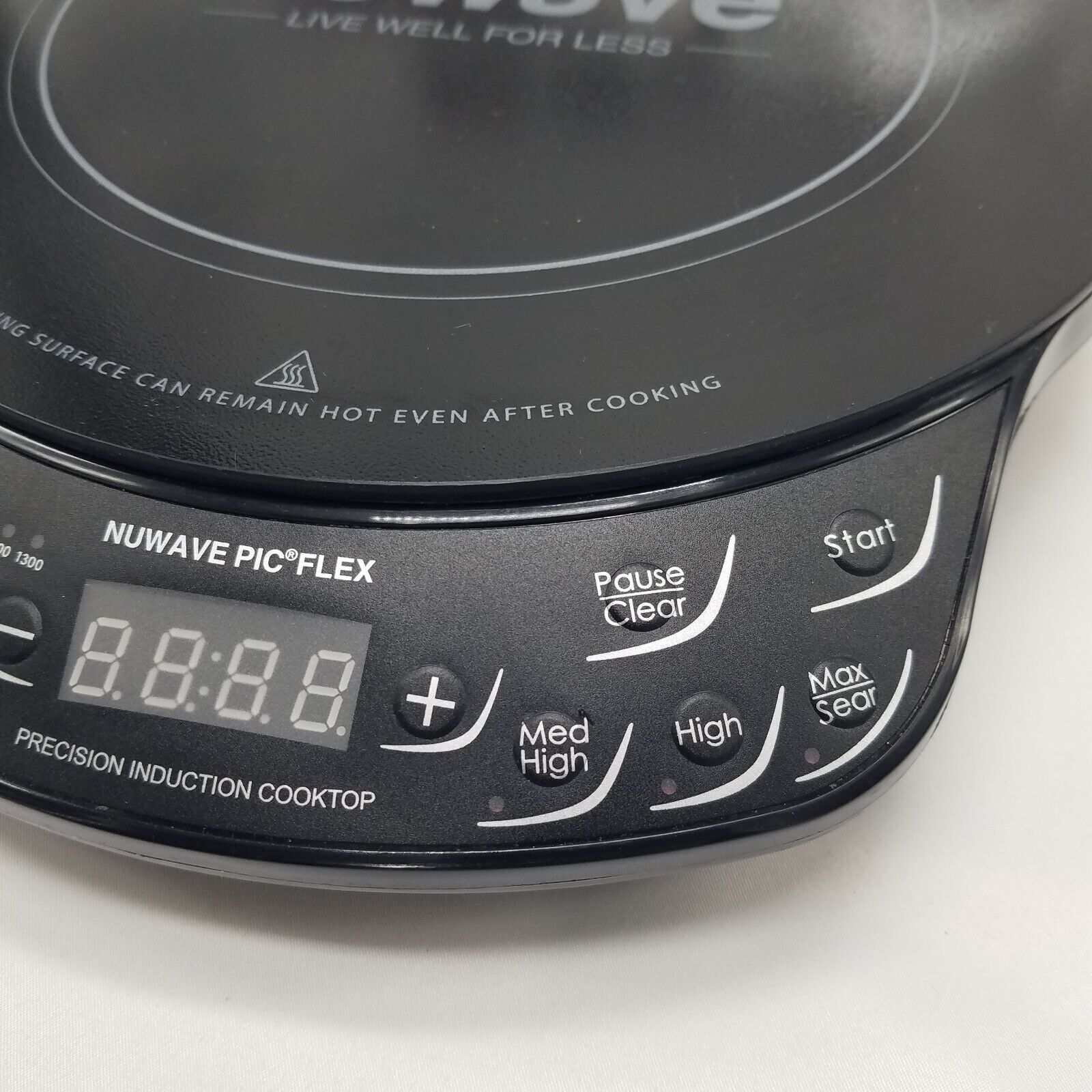 Nuwave PicFlex Precision Induction Cooktop Flex Black 30532 Cooking Recipe Lunch - Fresh Stock Dated February 2026