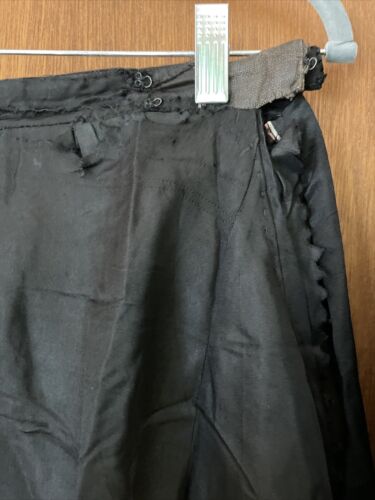 3 Antique Victorian Skirts 1900-1910 Edwardian Goth Vintage Lot Silk Cotton - Fresh Stock Dated February 2026