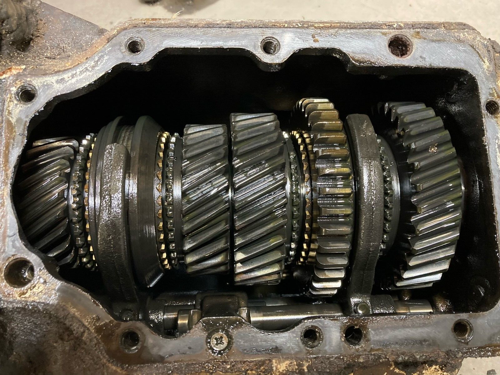 1968 Mustang Cougar Toploader 4 Speed Manual Transmission C8AR-7006-D (RUG E 2) - Fresh Stock Dated February 2026