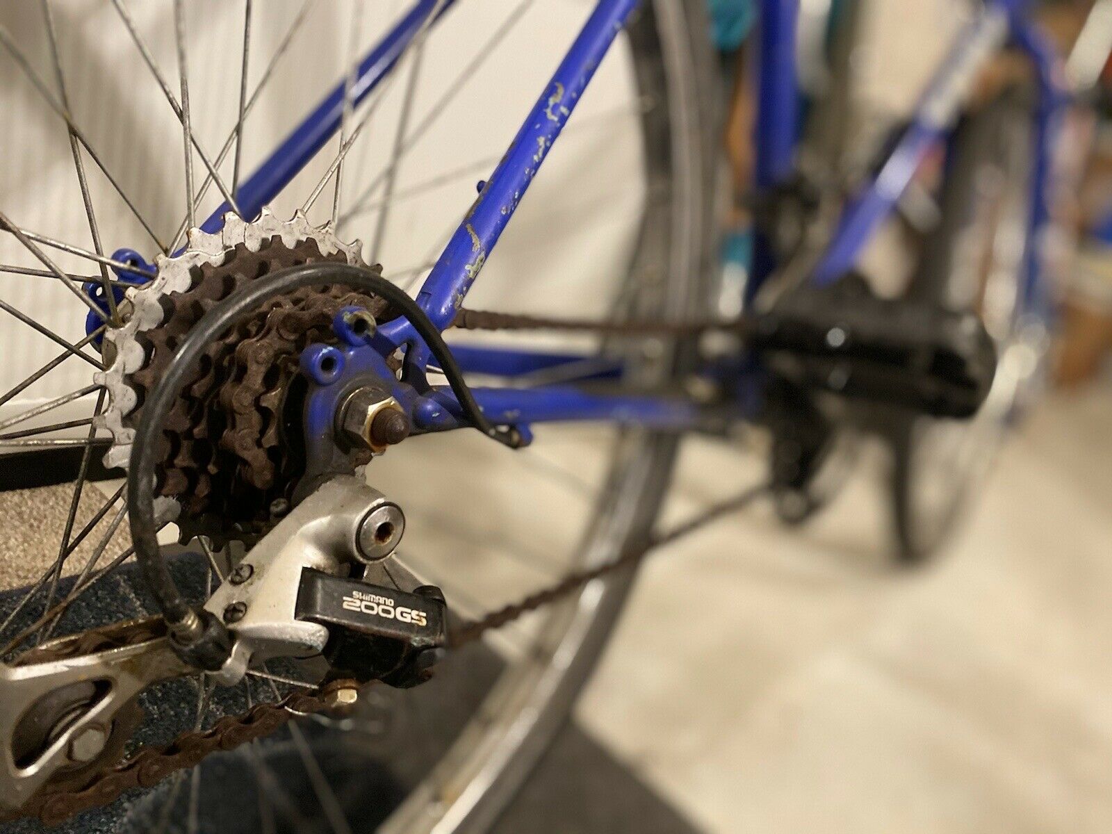 90’s Vintage TREK Antelope 820 Steel Gravel Project 18