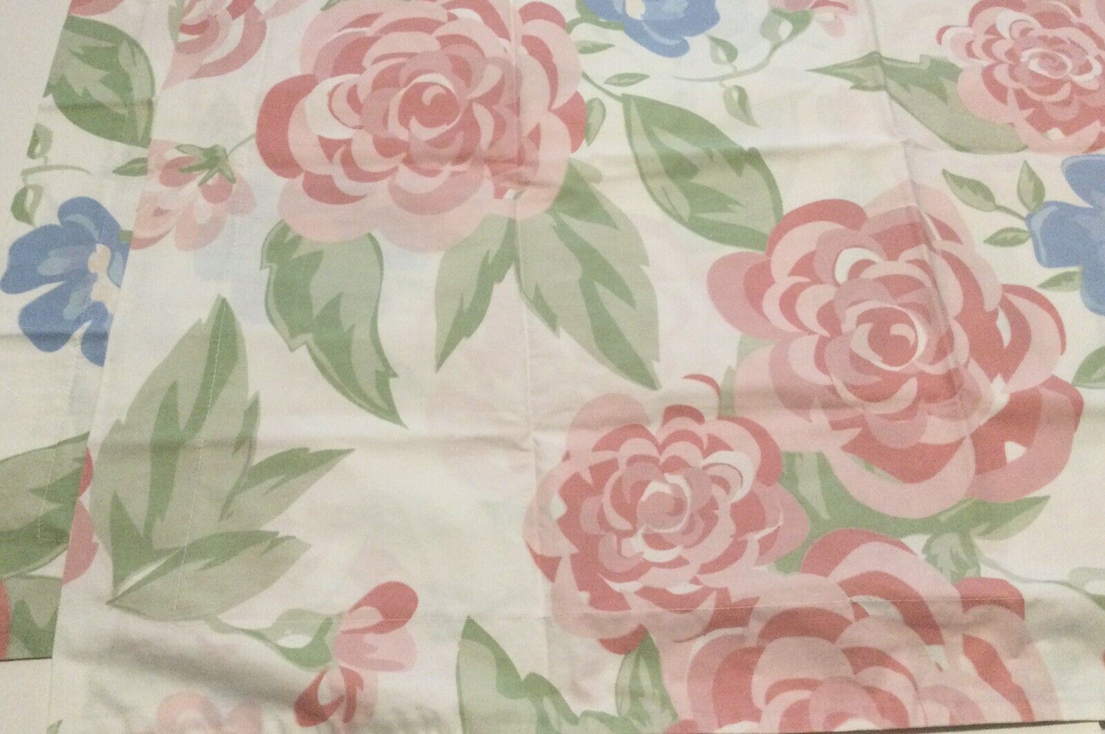 Set of 2 Pottery Barn Kids Standard Floral Pillow Shams Pink Blue Green White - Fresh Stock Dated February 2026