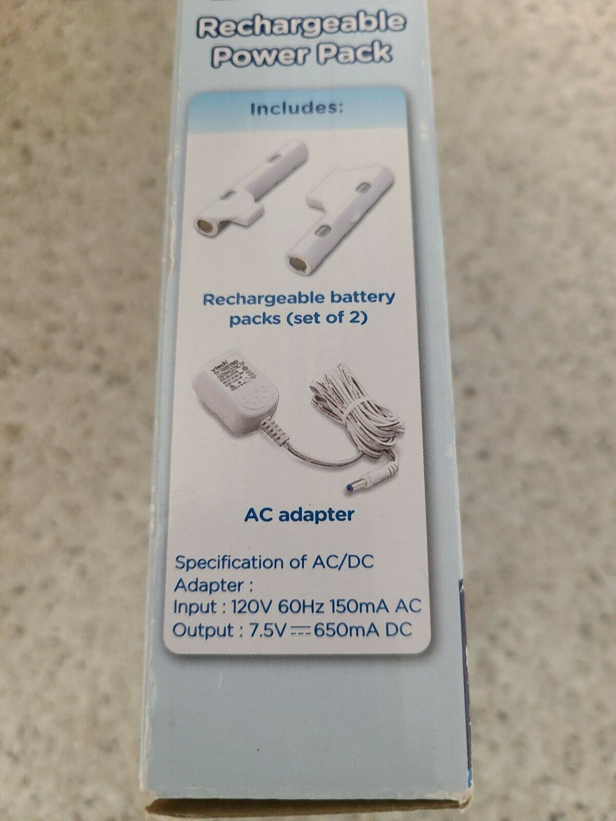 Vtech Innotab 3 3s Rechargeable Power Pack - Fresh Stock Dated December 2025