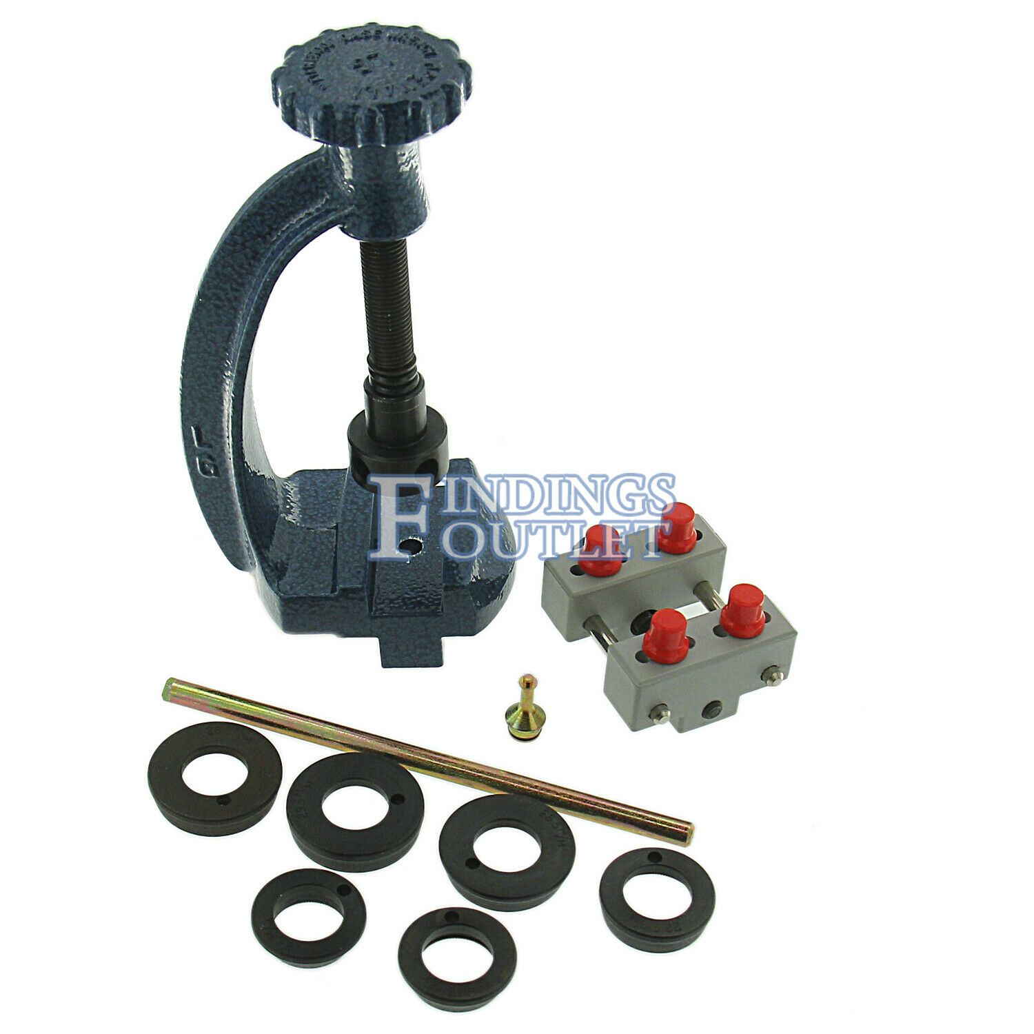 Deluxe Watch Case Opener Wrench With Six Tempered Rings To Accommodate All Sizes - Fresh Stock Dated February 2026