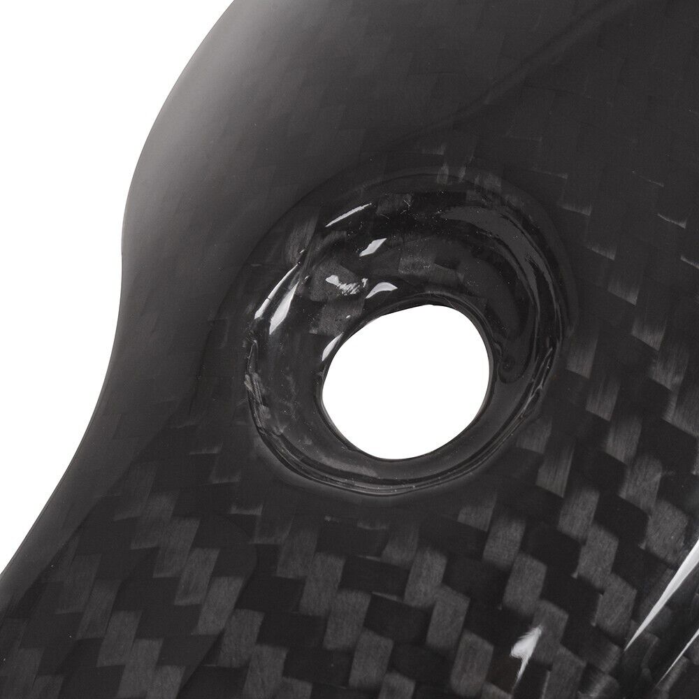 For Yamaha YZF-R1 100% Carbon Fiber Exhaust Pipe Cover Heat Shield Protect Gloss - Fresh Stock Dated February 2026