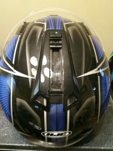 HJC Motorcycle helmet IS-16 Ramper mc-2 Black and Blue - Fresh Stock Dated February 2026