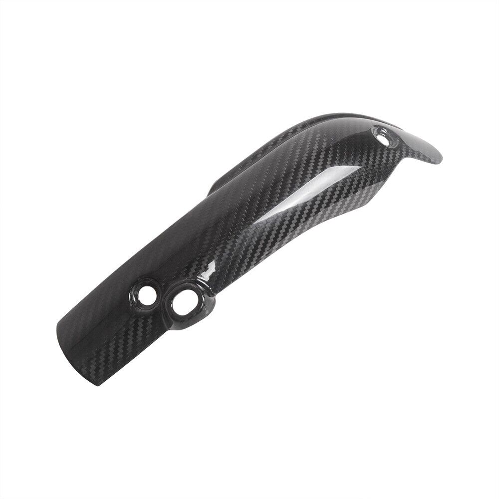 For Yamaha YZF-R1 100% Carbon Fiber Exhaust Pipe Cover Heat Shield Protect Gloss - Fresh Stock Dated February 2026
