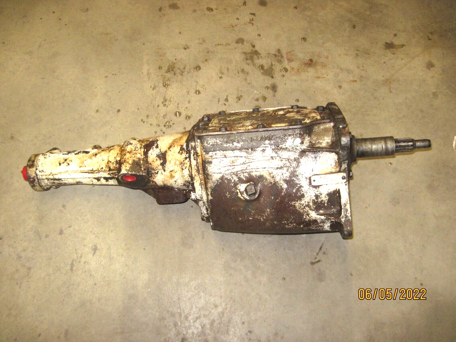 1968 Mustang Cougar Toploader 4 Speed Manual Transmission C8AR-7006-D (RUG E 2) - Fresh Stock Dated February 2026