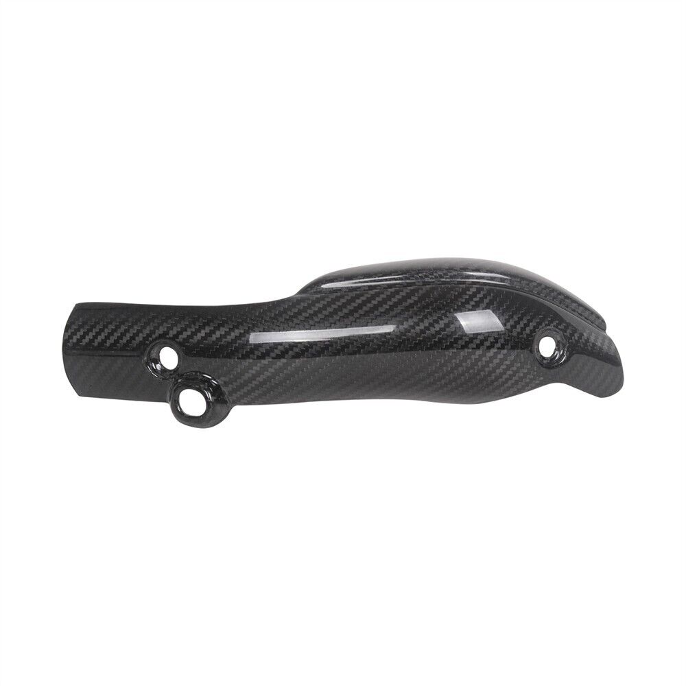 For Yamaha YZF-R1 100% Carbon Fiber Exhaust Pipe Cover Heat Shield Protect Gloss - Fresh Stock Dated February 2026