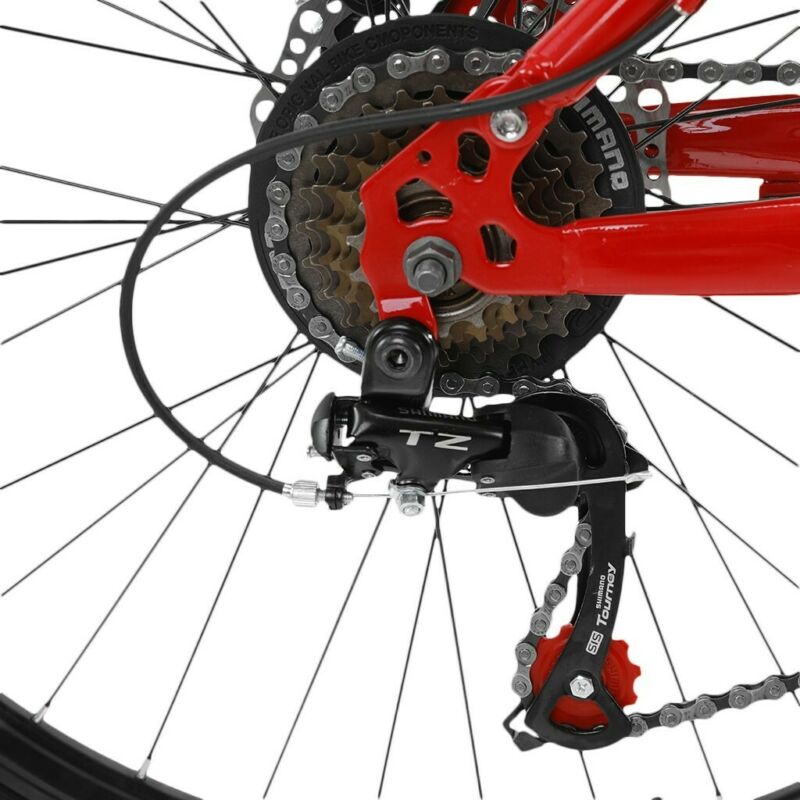 26 Inch Full Suspension Mountain Bike 21 Speed Folding Bike Non-slip Bike - Fresh Stock Dated February 2026