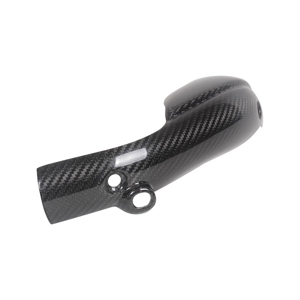 For Yamaha YZF-R1 100% Carbon Fiber Exhaust Pipe Cover Heat Shield Protect Gloss - Fresh Stock Dated February 2026