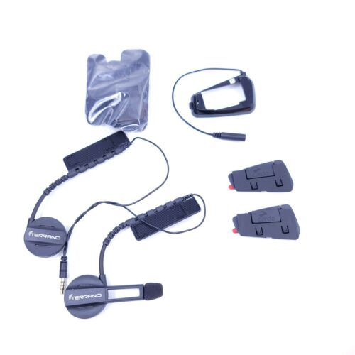 Terrano XT Cycling Intercom Helmet Bluetooth Headset Music Sharing Calls Scala - Fresh Stock Dated February 2026