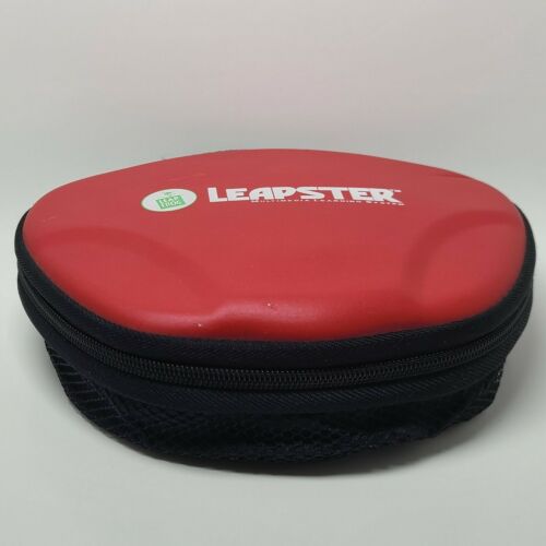 Leap Frog Leapster Red hard shell carrying case w/ zipper ONLY (No System) - Fresh Stock Dated December 2025