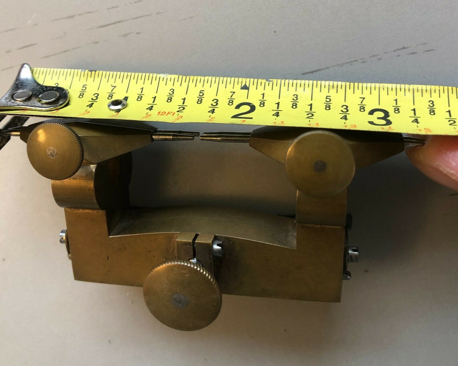 ANTIQUE VINTAGE WATCHMAKER DEPTHING TOOL 24 LIGNES - Fresh Stock Dated December 2025