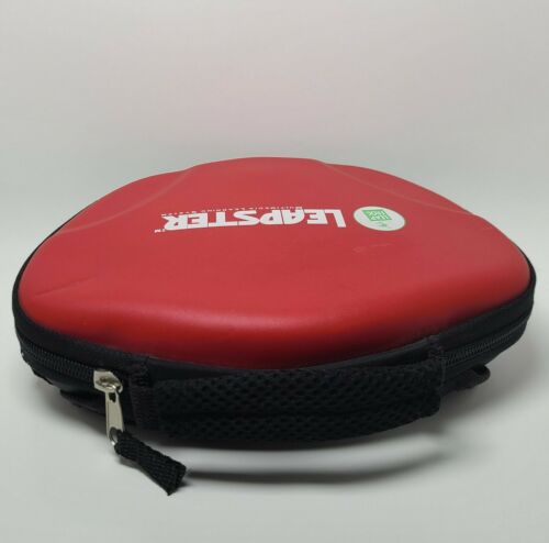 Leap Frog Leapster Red hard shell carrying case w/ zipper ONLY (No System) - Fresh Stock Dated December 2025