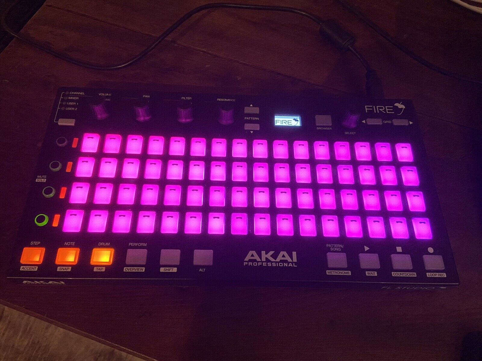 Akai Professional Fire USB Midi Pad Controller - Fresh Stock Dated February 2026