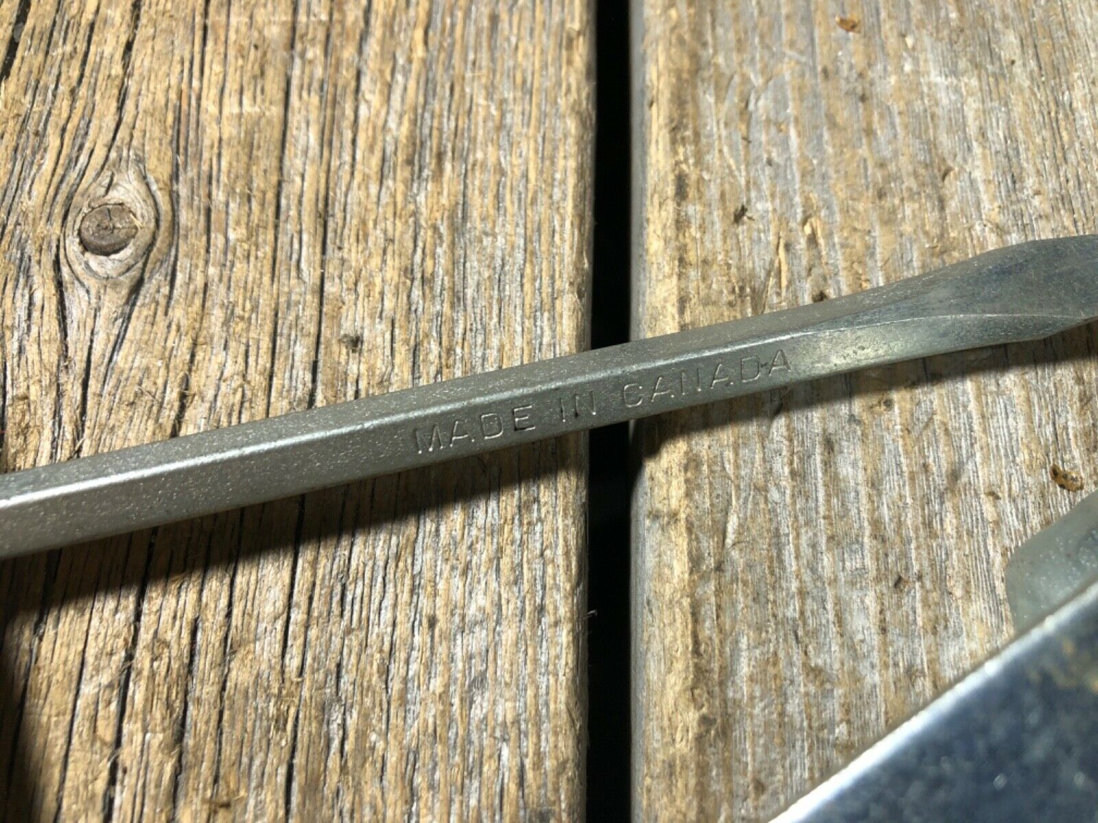 VINTAGE ANTIQUE BIKE BICYCLE TOOL 21MM HEX KEY WRENCH & T-HANDLE MADE IN CANADA - Fresh Stock Dated December 2025