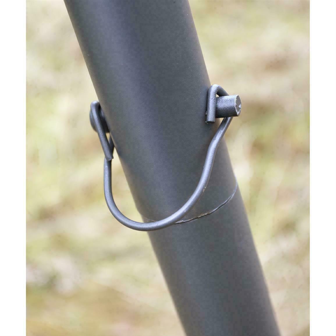 TRIPOD DEER HANGER Hoist 500 lbs Winch Lift System Hog Big Game Hunting Portable - Fresh Stock Dated February 2026