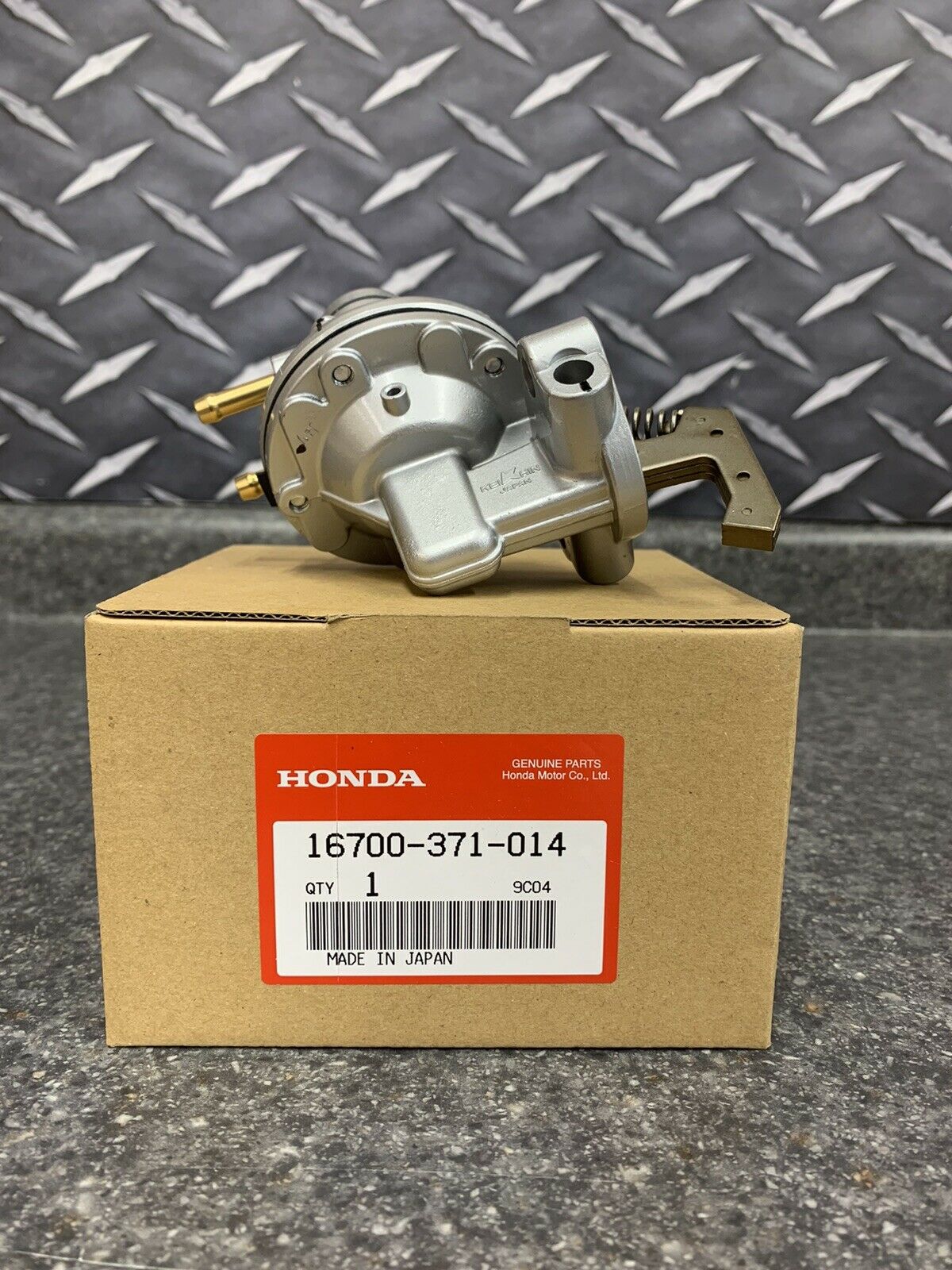 16700-371-014 New Genuine OEM Honda Fuel Pump 1975-1983 GL1000 GL1100 GOLD WING - Fresh Stock Dated February 2026