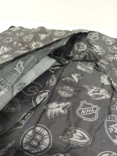 Pottery Barn Teen NHL Urban, Quilted Standard Sham New in OPEN packBlk/Gray - Fresh Stock Dated December 2025