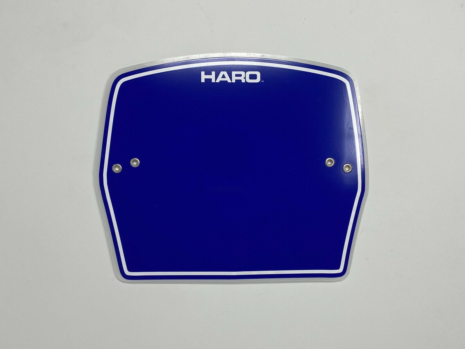 Haro Style Cropped Series OneCruiser  BMX Number Plates - Fresh Stock Dated December 2025