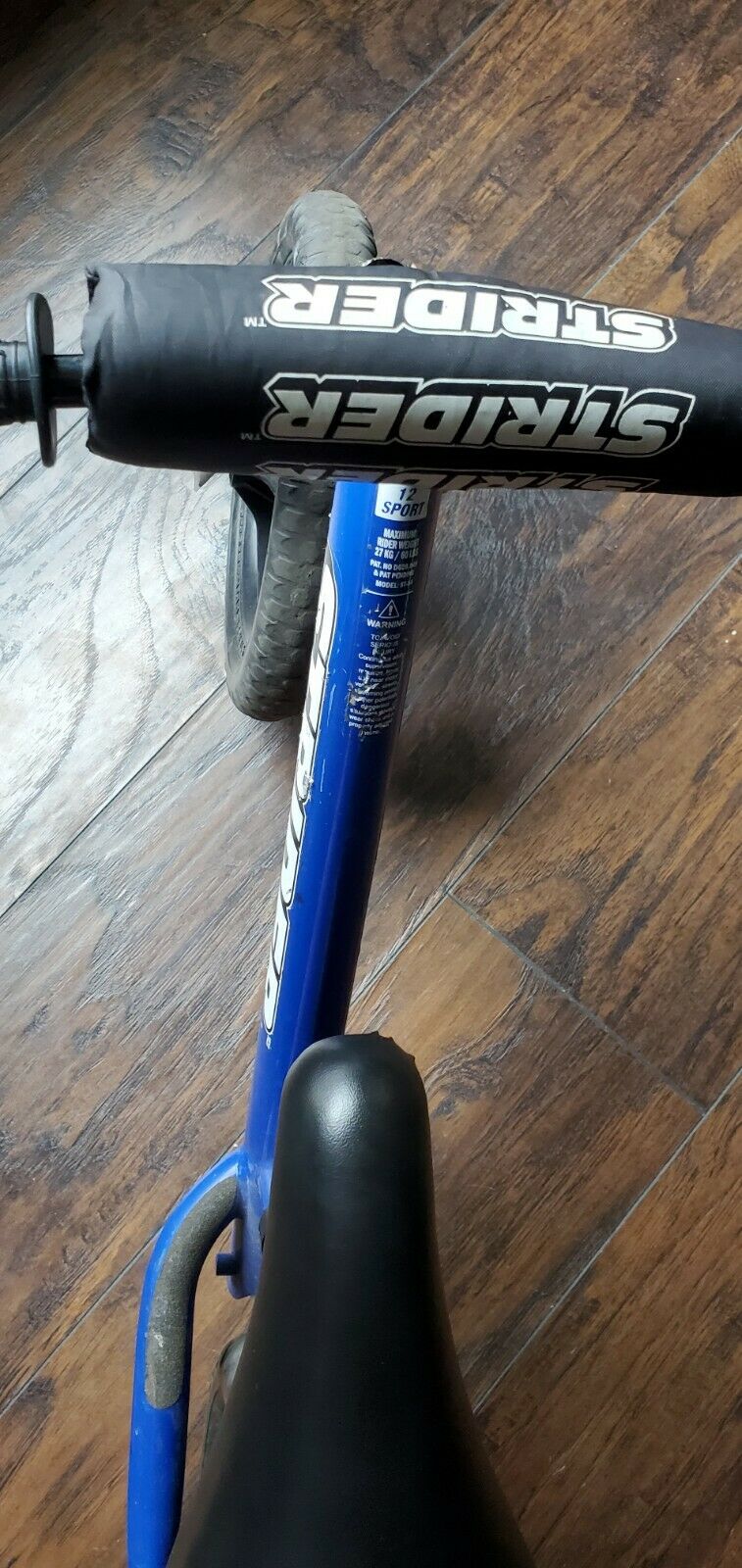 Strider Balance Bike Blue Fast Free Shipping - Fresh Stock Dated February 2026