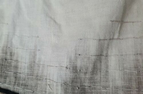 VINTAGE 1940s HAND PAINTED/SEQUINED MEXICAN FULL CIRCLE SKIRT W/ FLORAL PATTERN - Fresh Stock Dated February 2026