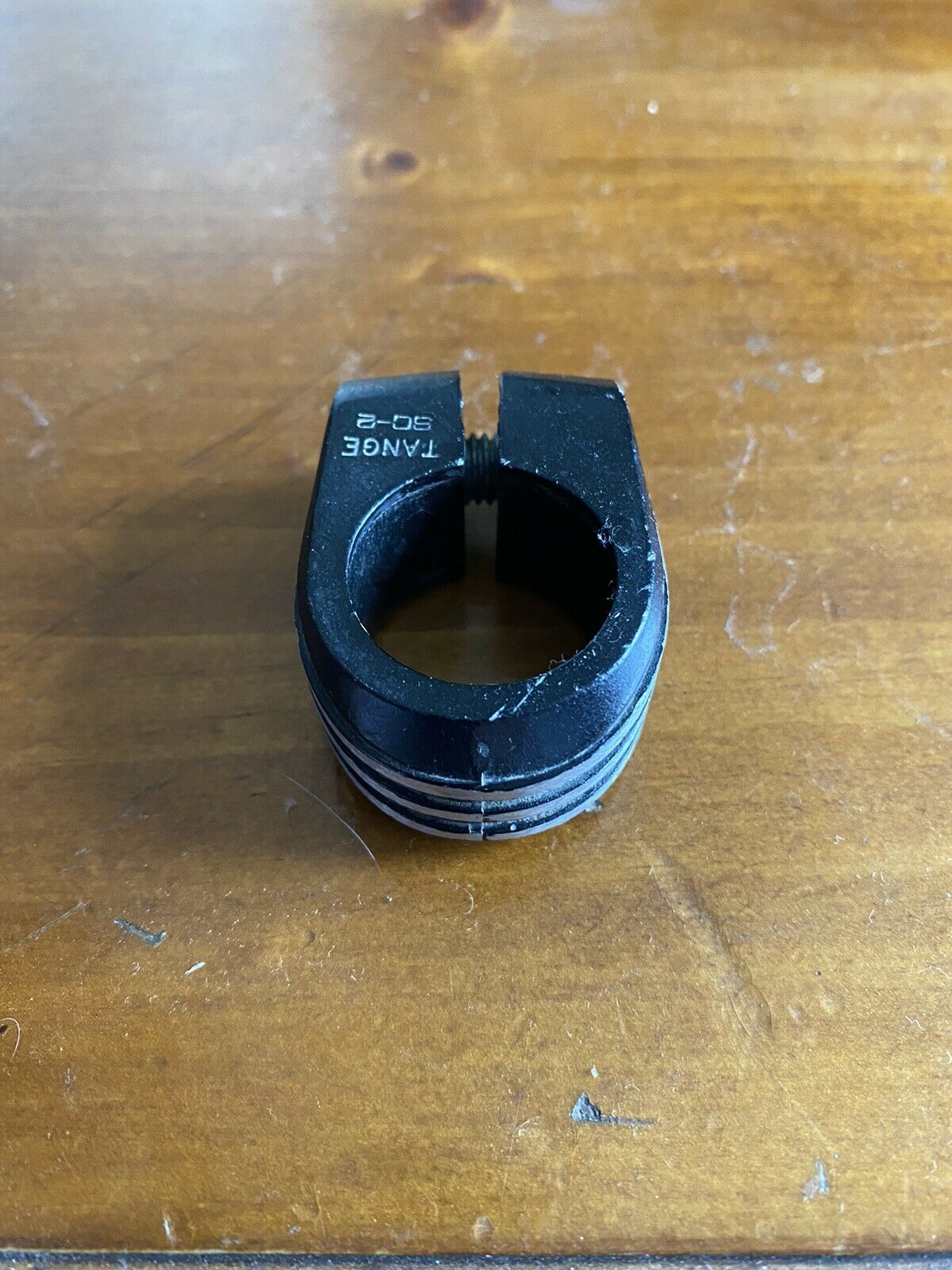 Old School Tioga Tange Sc-2 Kuwahara Kz1 Nova Bmx Seat Clamp Black Japan - Fresh Stock Dated December 2025