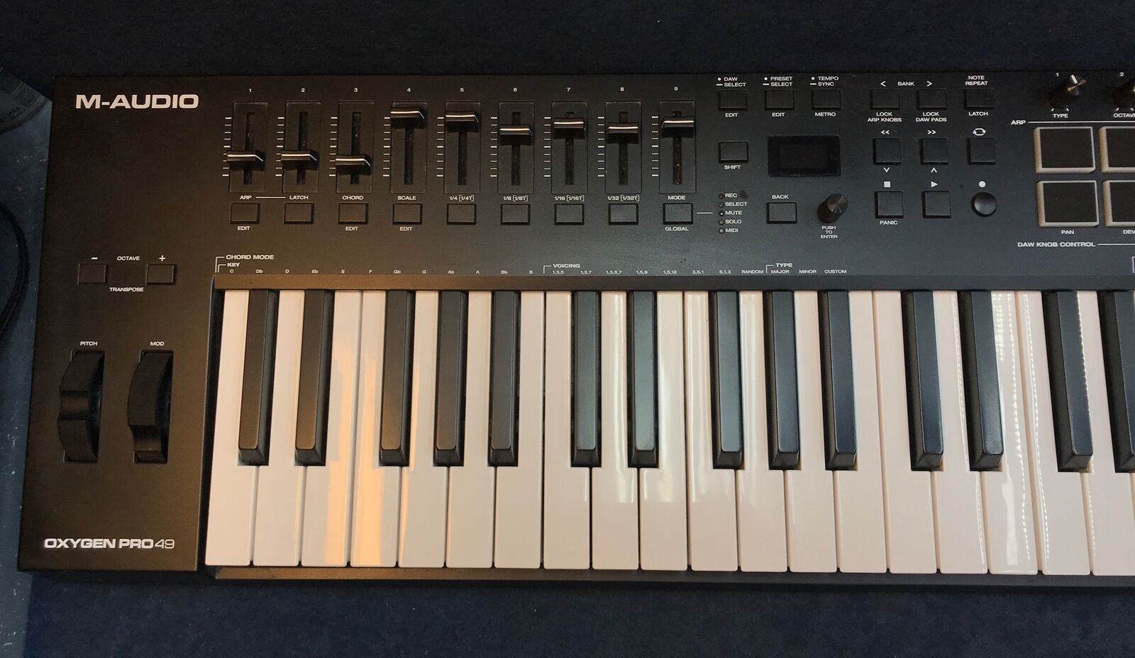 M-Audio Oxygen Pro 49-Key Keyboard Controller - Fresh Stock Dated February 2026