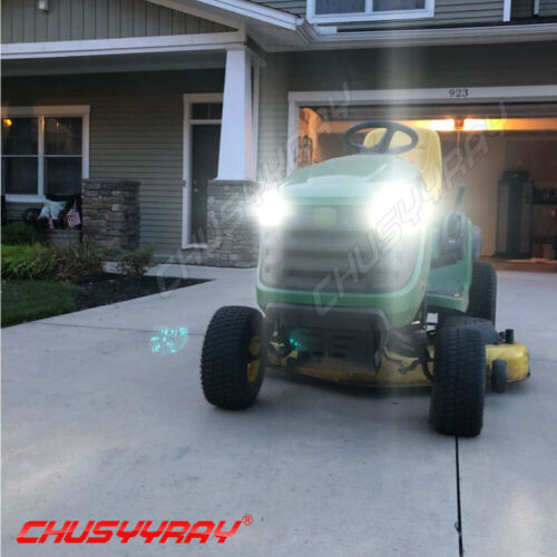 2x Bright LED Headlight Bulb High/Low For Honda ATV 12V 45/45W P15D-3; headlamp - Fresh Stock Dated February 2026