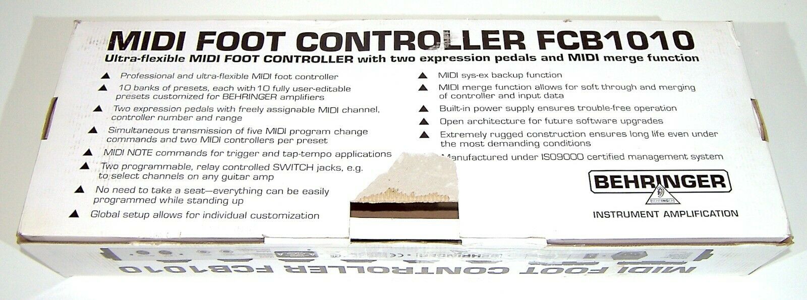 🔥【NEW in BOX】Behringer FCB1010 Ultra-Flexible MIDI Foot Controller💥GUARANTY - Fresh Stock Dated February 2026