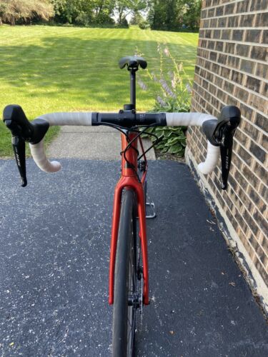 Canyon Endurace CF SL 7.0 Small Shimano 105 Mavic Hellfire Red 2019 - Fresh Stock Dated February 2026