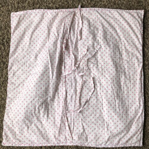 Pottery Barn Kids Claire Ikat Euro Quilted Pair of Shams Pink, Gray, White Boho - Fresh Stock Dated December 2025