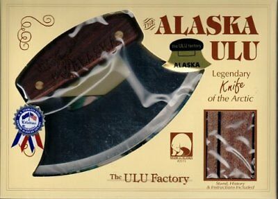 Ulu Factory Alaskan Ulu, Legendary Knife of the Arctic Made USA - Fresh Stock Dated December 2025