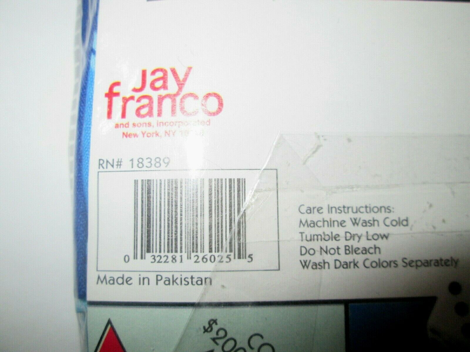 Monopoly Game Single Standard Sham 20x26 ONE SHAM not case Jay Franco NIP - Fresh Stock Dated February 2026