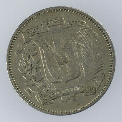 Dominican Republic 5 Centavos 1937 Inv#B174-444 - Fresh Stock Dated December 2025