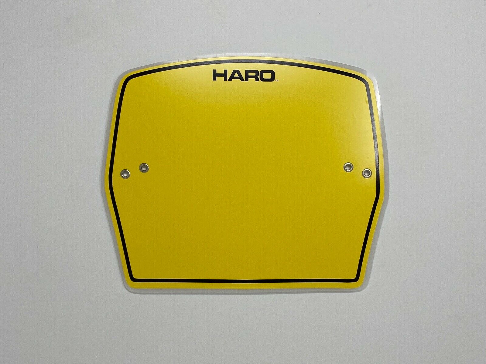 Haro Style Cropped Series OneCruiser  BMX Number Plates - Fresh Stock Dated December 2025